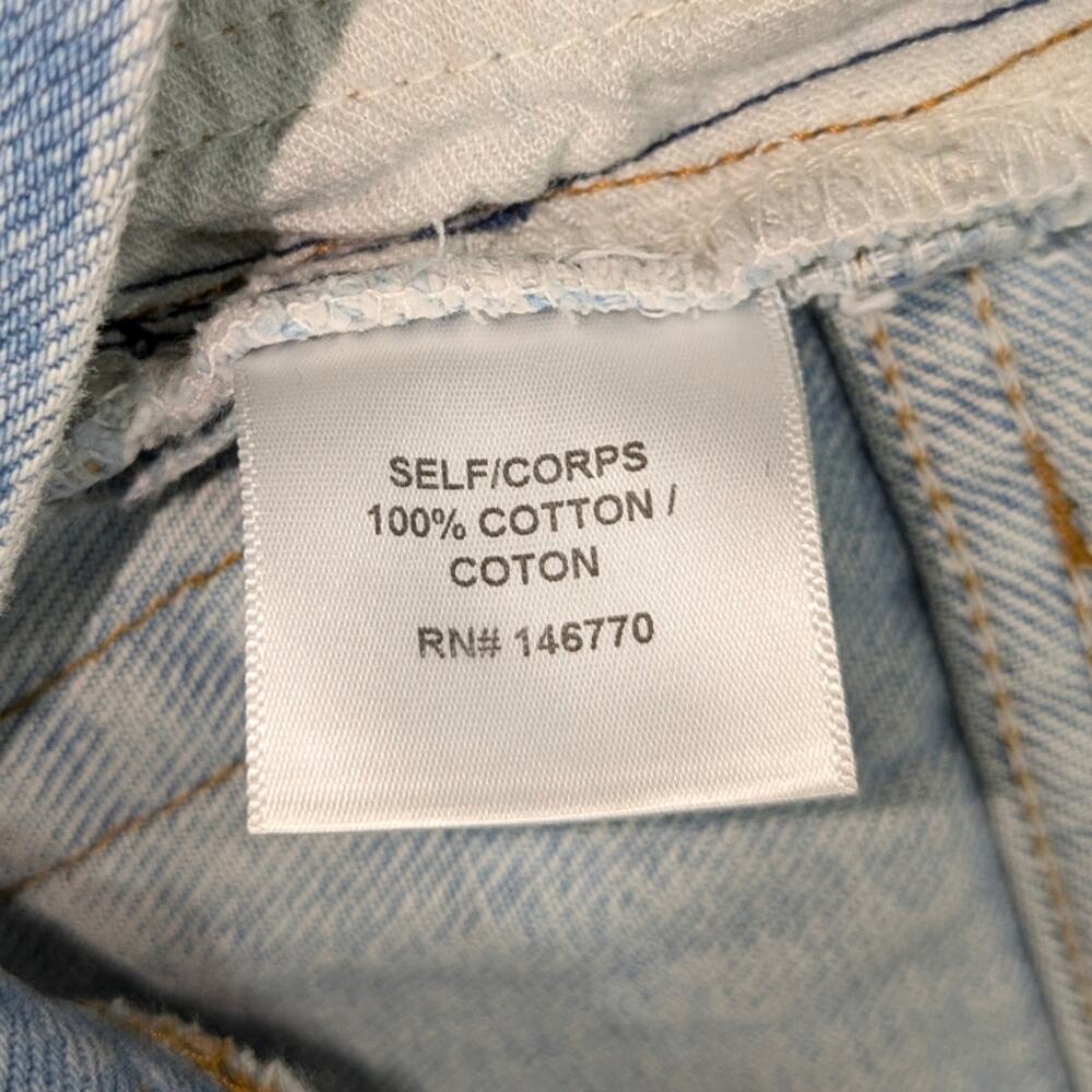 Re/Done Light Blue High Rise Women Jeans - Picture 8 of 12